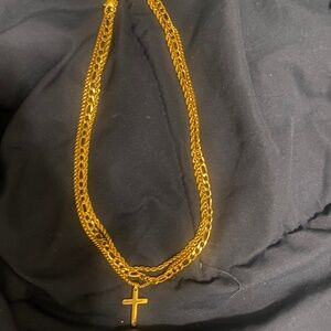 Gold stackable chains